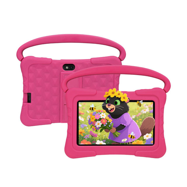 New Arrival 7-inch Android 8 Educational Kids Learning Tablet AI-Powered Eye-Care Screen Parental Controls Quad Core GSM