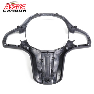 Cubierta Central de Volante de Fibra de Carbono Seca AISKA para <span class=keywords><strong>BMW</strong></span> G30 X3 G01 X4 G02 6 SER <span class=keywords><strong>GT</strong></span> G32 2017-2019 - Product Image 3