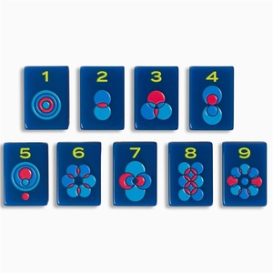 Multi-Color Minimal Line Acrylic Mahjong Tiles 160Pcs Engraved American Style Gift Set Ready Stock - Product Image 3