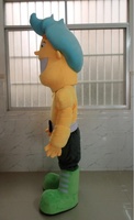 Costume de mascotte unisexe personnalisé Good Vision Blue Hair en EVA, marque Blue Sky, pour adultes