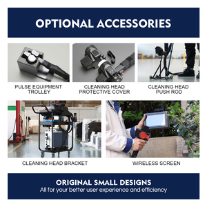 Portable DMK GT-<strong>500</strong> Trolley Mounted Pulsed <strong>Laser</strong> Cleaning Machine for Industrial Metal Rust &amp; Paint Removal - Product Image 5