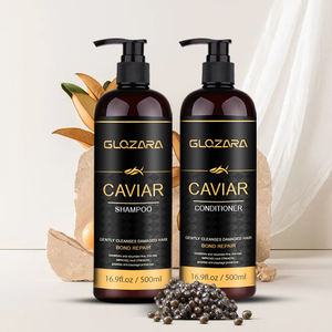 Champú y acondicionador de esencia de caviar profesional de salón con logotipo personalizado, champú de lujo para el cuidado del cabello con caviar para cabello dañado y encrespado - Product Image 4