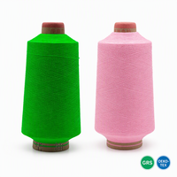 Filament 100% nylon DTY haute ténacité, antibactérien et anti-boulochage, fil teint pour le tricot à la main des chaussettes et le tissage