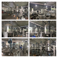 Machine de fabrication de savon liquide exfoliant pour le corps, mélangeur chimique, cuve de mélange pour shampoing
