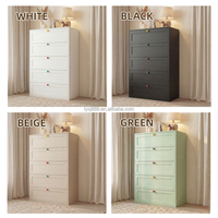 Commode en acier à 5 tiroirs avec structure KD optimisée, armoire de rangement en métal de 0,6 mm pour chambre à coucher, vente en gros, usine de Luoyang