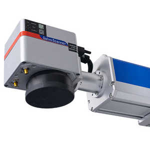 Machine de gravure laser à fibre rotative YHS intelligente à haut niveau de sécurité, machine de marquage de bureau - Product Image 3