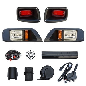 Kit de Luces Halógenas de Lujo para Carrito de Golf EZ-GO TXT, 12V, Homologado para Calle, Kit de Actualización de Faros Delanteros y Traseros - Product Image 1