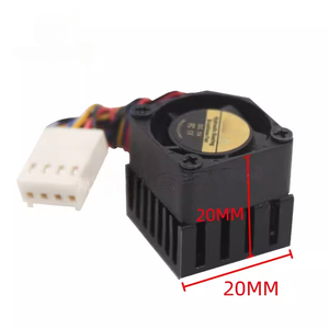 Ventilador PWM Micro de 20 mm, 4 cables, 12 V, 5 V, alta velocidad, silencioso, para portátil y tarjeta gráfica, 2006 - Product Image 4
