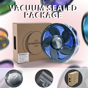 Filament PLA en soie double et tricolore 1.75mm PLA Filament bicolore pour imprimante 3D 1kg (2.2lbs) Filament multicolore mat PLA haute vitesse - Product Image 6