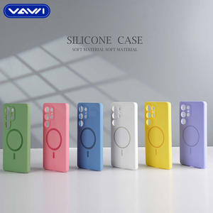 Coque de téléphone en silicone VAWI S046 pour Android avec aimant pour <span class=keywords><strong>iPhone</strong></span> 17 <span class=keywords><strong>Pro</strong></span> Max, Samsung, Xiaomi, TECNO - Product Image 3