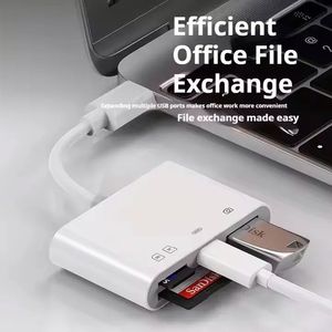 4 in 1 <b>Type</b> <b>C</b> <b>Adapter</b> TF SD Memory Card Reader OTG Writer Compact Flash USB-<b>C</b> for iPad for Xiaomi Other Mobile Phones - Product Image 2