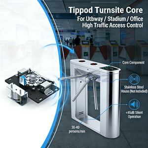 <strong>Security</strong> Pedestrian Gate Card Swipe Entrance Face Recognition Coin Mechanism Tripod Turnstile Gate for Gyms Scenic Area - Product Image 5