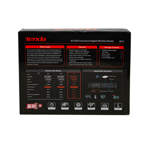 Tenda Ac11 Tiên Tiến MU-MIMO <span class=keywords><strong>Wifi</strong></span> Router 1000Mbps Max 4G/5G Tường Lửa Thông Minh Thiết Bị Ổn Định 4K Streaming Trực Tuyến SOHO <span class=keywords><strong>Modem</strong></span> Mới - Product Image 5