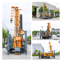 Rig de forage à câble métallique entièrement hydraulique pour l'exploration géologique minière et l'exploration de diamants, compatible avec les rigs de forage NQ et PQ