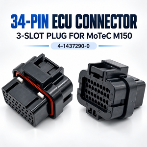 34-Pin AMP Automotive-Steckverbinder MoTeC M150 ECU 3-Steckplatz-Steckverbinder C-Stecker-Kit 4-1437290-0 - Product Image 1