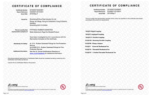 Wfhsh Chất lượng cao ống Doanh 3*2-1/2 "chữa cháy rãnh Lập Dị Reducer đúc dễ uốn sắt ống Reducer - Product Image 4