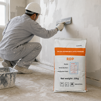 Poudre de polymère redispersable résistante aux alcalis VAE RDP pour adhésif pour carrelage, mortier de ciment, mastic, plâtre, auto-nivelant