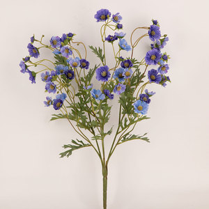 2025 Vente en gros <span class=keywords><strong>Cosmos</strong></span> Flower Row Fleurs et plantes décoratives pour la décoration intérieure ou extérieure de la maison - Product Image 2