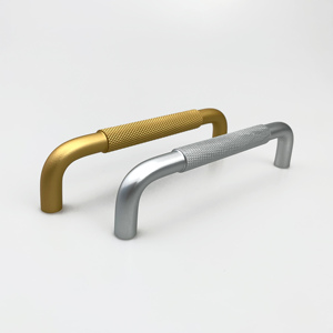 <strong>Black</strong> Brass Aluminum Furniture Wardrobe Drawer <strong>Door</strong> Knurled Handle Living Room Exterior Kitchen Cabinet Dresser Bedroom Outdoor - Product Image 6