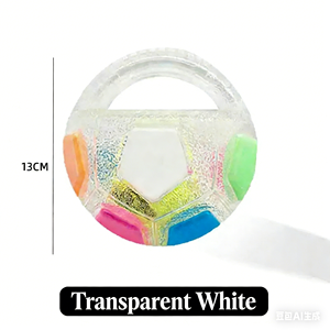 Giocattolo da Masticare per <span class=keywords><strong>Cani</strong></span> a Tema Coppa del <span class=keywords><strong>Mondo</strong></span> in TPR a Forma <span class=keywords><strong>di</strong></span> Pallone da Calcio |   Palla Ecologica Resistente con Suono per Dentizione, Gioco e Addestramento - Product Image 5