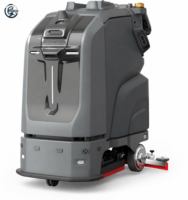 Nouveau robot laveur de sols commercial autonome C3 AI à batterie, machine de nettoyage robotisée industrielle pour