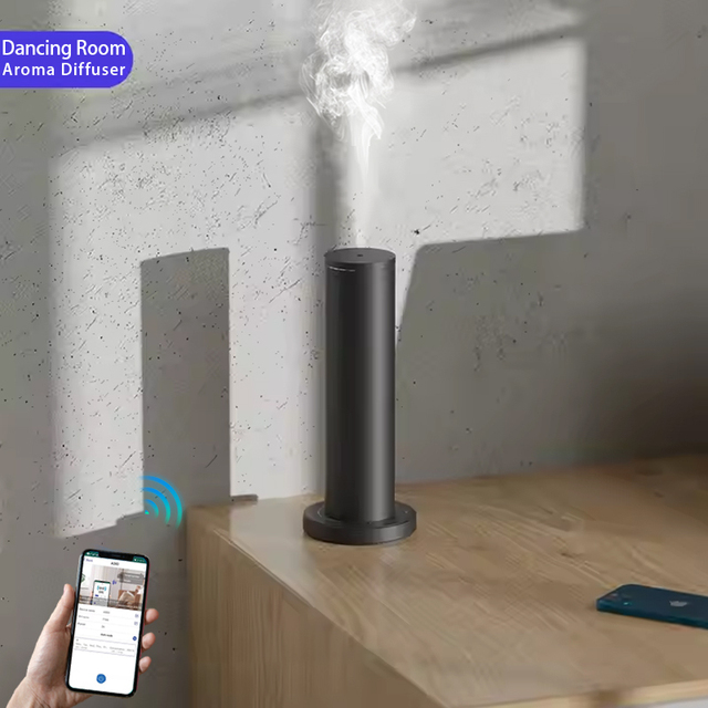 Aluminum Electric Fragrance Essential Oil Diffuser Machine Aromatherapy Massage Shop Smart Control Air Aroma Scent Diffuser