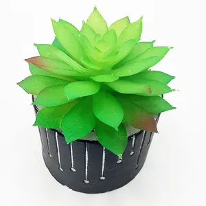 JF artificial cool indoor custom tropical fake plants indoors small in a pot