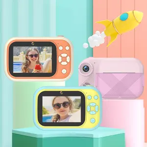 Hot Selling Leuke Instant Kids Camera Speelgoed Camara Para Ninos Digitale Foto Video 1080P Hd Baby Zwart Wit Thermische Printcamera