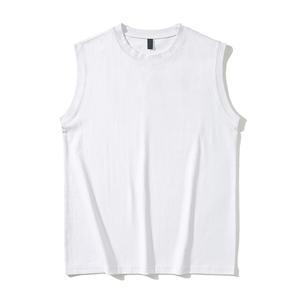 240Gsm Venta al por mayor Street Wear Heavyweight <span class=keywords><strong>Camiseta</strong></span> <span class=keywords><strong>sin</strong></span> <span class=keywords><strong>mangas</strong></span> para hombres Fabricantes - Product Image 3