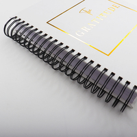 Couverture rigide Wire-O Binding Note Book Agenda Intentions Planner Gratitude Journal pour femme