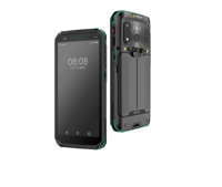 PDA Móvil Android de 5.5 Pulgadas con Escáner de Códigos de Barras 1D/2D, Lector RFID NFC, Tablet PC Resistente para Gestión de Inventario Logístico, Octa-core