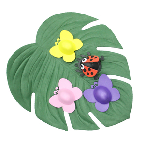 สติกเกอร์แมลง DIY สำหรับเด็ก ชุดงานฝีมือสัตว์จากโฟม EVA สร้างสรรค์งานปาร์ตี้วันเกิดสัตว์ของคุณเอง ของเล่นด้วงใบ DIY - Product Image 6