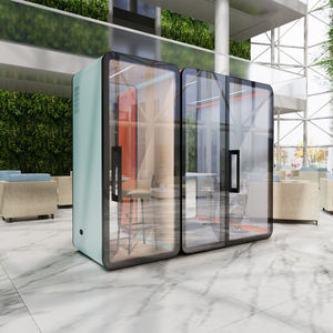 Los fabricantes ofrecen cabinas de grabación acústica de teléfono portátil de estudio de espacio de trabajo móvil y cápsula insonorizada para Oficina de Conferencias - Product Image 4