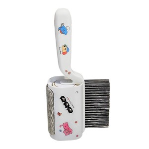 ลูกกลิ้งกำจัดฝุ่น 3 in 1 สำหรับเสื้อผ้า ดูดซับฝุ่นอเนกประสงค์ สีขาว พร้อมสติกเกอร์ลายการ์ตูน - Product Image 5