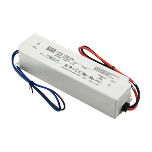 Mean Well LPV-100-24 100W 24V 4.2A Switching Power Supply Waterproof IP67 100W Isolated Led Driver