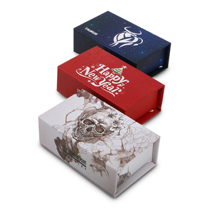 Custom Logo Printed Paper Cardboard Packaging Box With EVA Insert 0.5ml 1ml