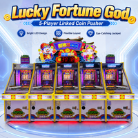 Machine de jeu d'arcade commerciale à monnayeur, très cotée et à fort potentiel de revenus, pour 1 à 5 joueurs, idéale pour les bars et les clubs