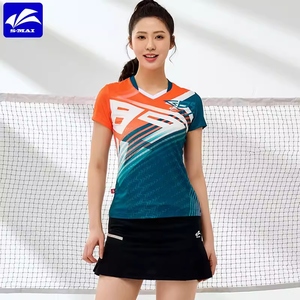 Kaus Badminton pakaian olahraga, kaus Tenis Meja Badminton - Product Image 1