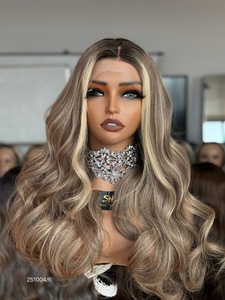 SHY Perruque Humaine 5.0 à Nœuds Simples, Très Vendue, avec Ligne de Cheveux Pré-Plumée, Nœuds Décolorables, 100% Cheveux Humains pour Femmes - Product Image 4