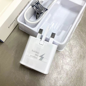 <span class=keywords><strong>Chargeur</strong></span> <span class=keywords><strong>d</strong></span>'<span class=keywords><strong>origine</strong></span> pour <span class=keywords><strong>Samsung</strong></span> <span class=keywords><strong>S7</strong></span> S8 S9 Chargeurs adaptatifs à charge rapide Type C <span class=keywords><strong>Chargeur</strong></span> mural USB avec kit de câbles - Product Image 3