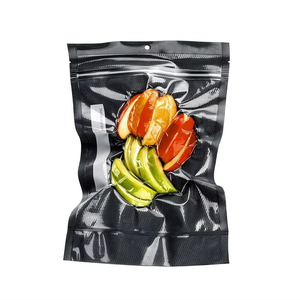 Bolsa de Vacío Biodegradable Personalizada Impresa de 20x30 cm, Bolsa de Sellado de Plástico para Alimentos con Relieve, Bolsa de Almacenamiento al Vacío - Product Image 1