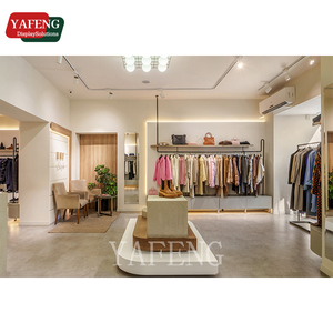 Perchero de lujo moderno personalizado para señora, diseño desmontable para decoración de muebles de tienda de ropa - Product Image 5