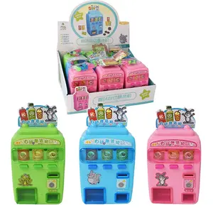 Vendita calda mini distributore automatico di caramelle e giocattoli distributore automatico di caramelle giocattolo con dolci pasticceria per bambini