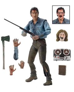 Figura de Acción Articulada de Ash de la Película Evil Dead 2: DEAD by DAWN de NECA, Muñeco de Vinilo Coleccionable, Modelo de Regalo - Product Image 6