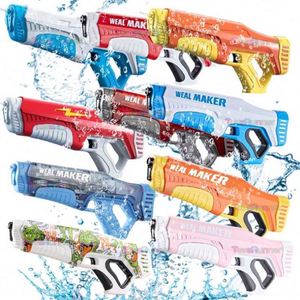 Pistolet à eau électrique automatique de type super soaker pour adultes, avec jets puissants et gaz doux - Product Image 1