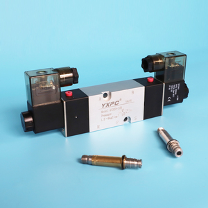 OEM YXPC Aktuator 4M320-10 4V320-10B Luftgesteuertes Magnetventil 3/8 Zoll Namur Doppeltwirkendes 24V Pneumatikventil 5/2 - Product Image 3