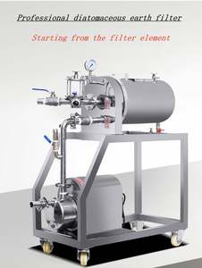 Machines de purification automatiques en acier inoxydable avec filtre à terre de diatomées pour la bière, les spiritueux, le whisky, la vodka, le vinaigre, la sauce soja - Product Image 3