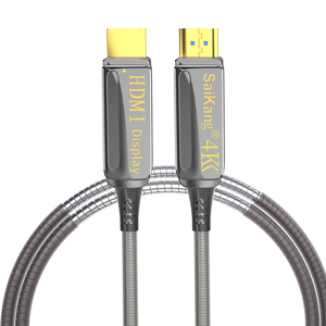 Câble <span class=keywords><strong>Hdmi</strong></span> Tressé 100ft Câble <span class=keywords><strong>HDMI</strong></span> Blindé 8k 48gbps Ultra Haute Vitesse 4k 120hz Personnalisé Polybag <span class=keywords><strong>Blanc</strong></span> HD <span class=keywords><strong>HDMI</strong></span> Stock Saikang - Product Image 1