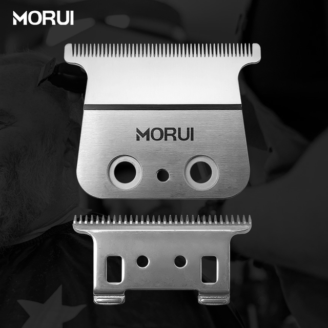 Replacement Clipper Blade Stainless Steel T Trimmer Blade Customizable DLC and Gold Coating Trim the Contour with zero Gaps