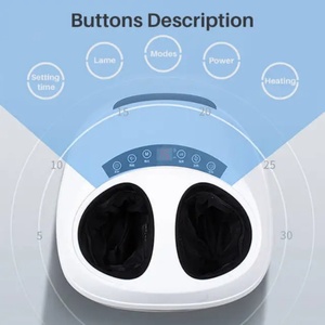 Home Use 3 Modes 6 Gears Vibrating Electric Foot and Leg <b>Massager</b> Air Compress Foot Massage Roller - Product Image 2